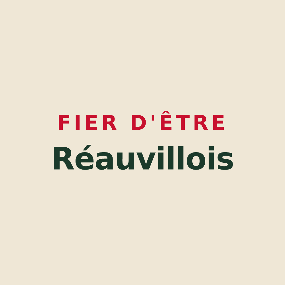 Tote bag « Fier d'être Réauvillois » — design pour Réauville