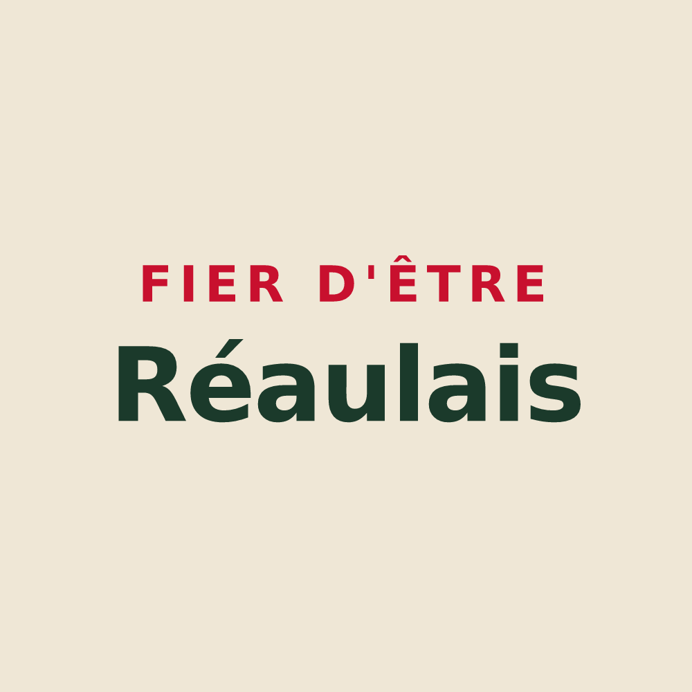Tote bag « Fier d'être Réaulais » — design pour Réaux sur Trèfle