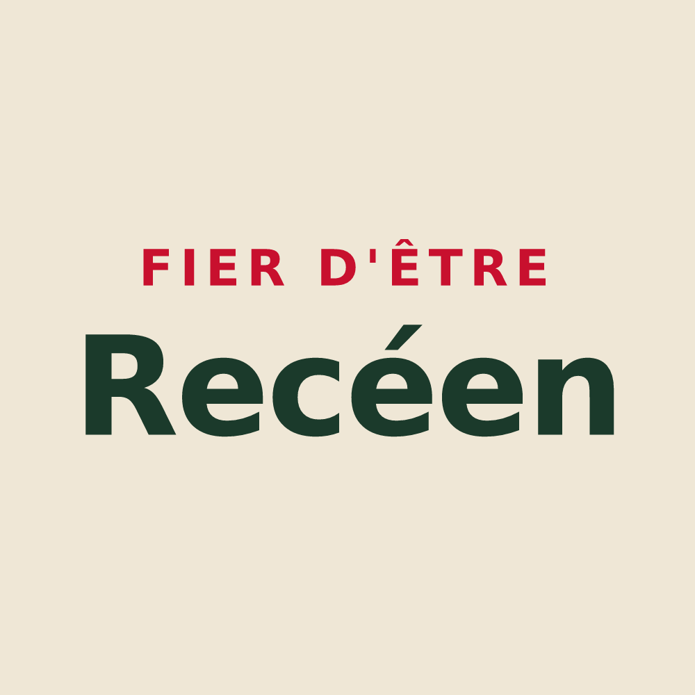 Tote bag « Fier d'être Recéen » — design pour Recey-sur-Ource
