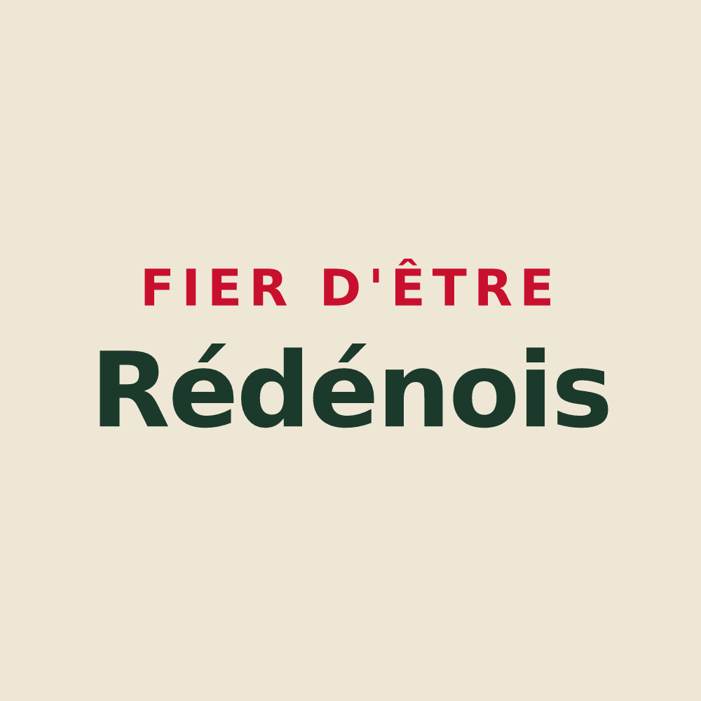 Tote bag « Fier d'être Rédénois » — design pour Rédené
