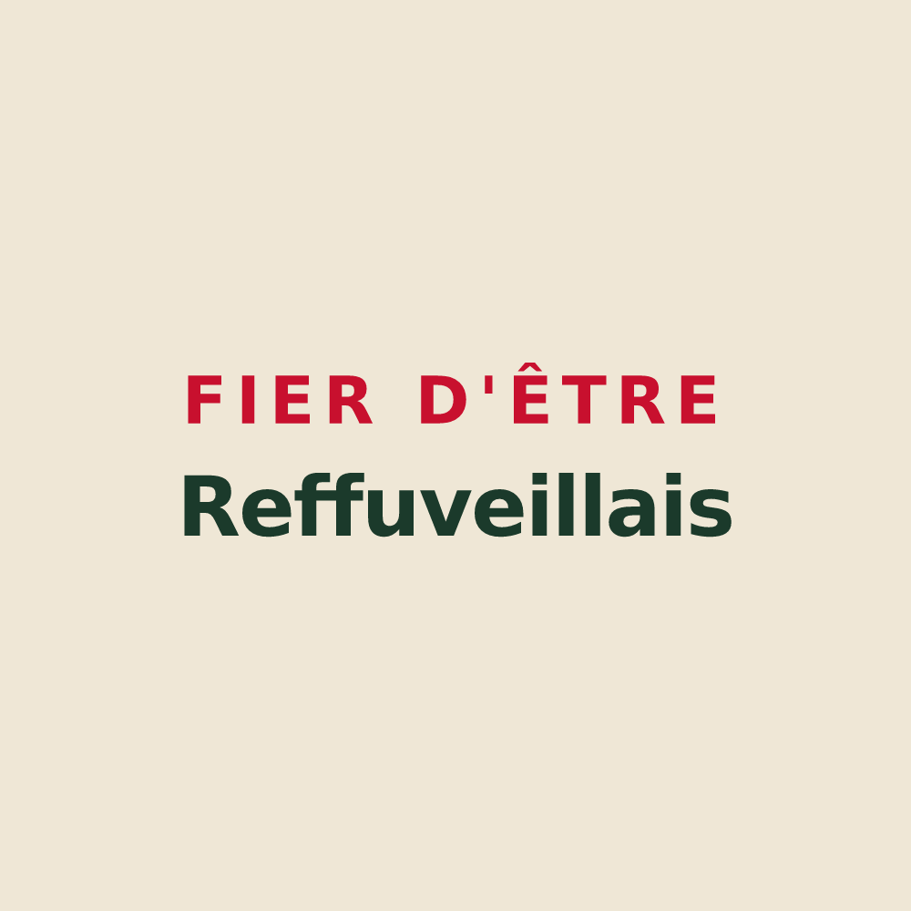 Tote bag « Fier d'être Reffuveillais » — design pour Reffuveille