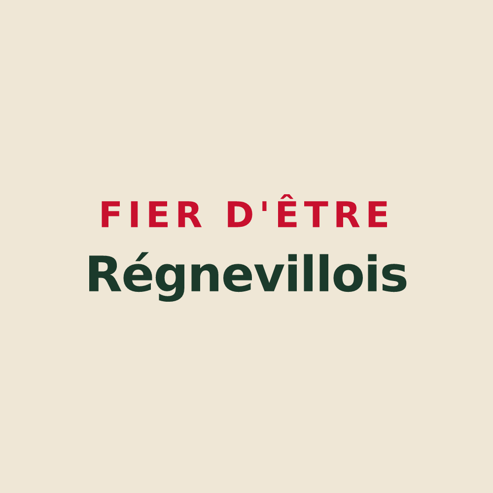 Tote bag « Fier d'être Régnevillois » — design pour Regnéville-sur-Meuse