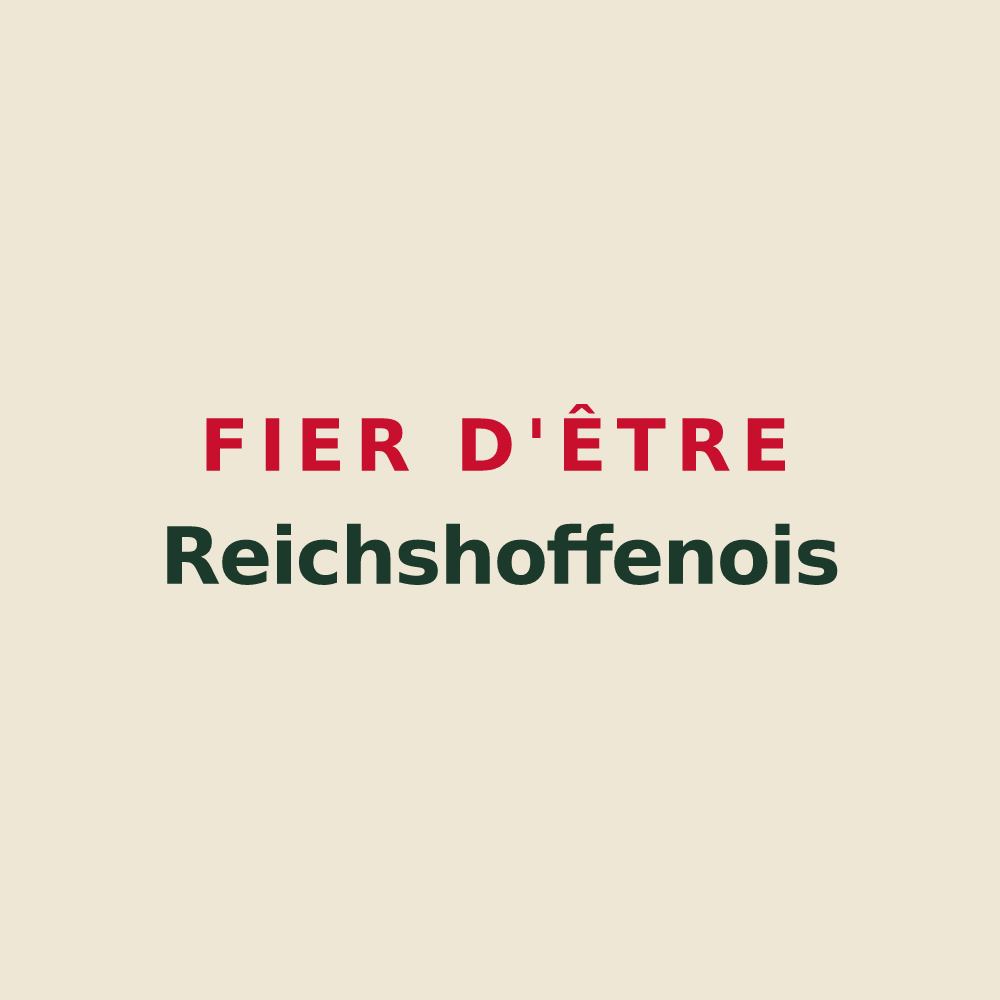 Tote bag « Fier d'être Reichshoffenois » — design pour Reichshoffen