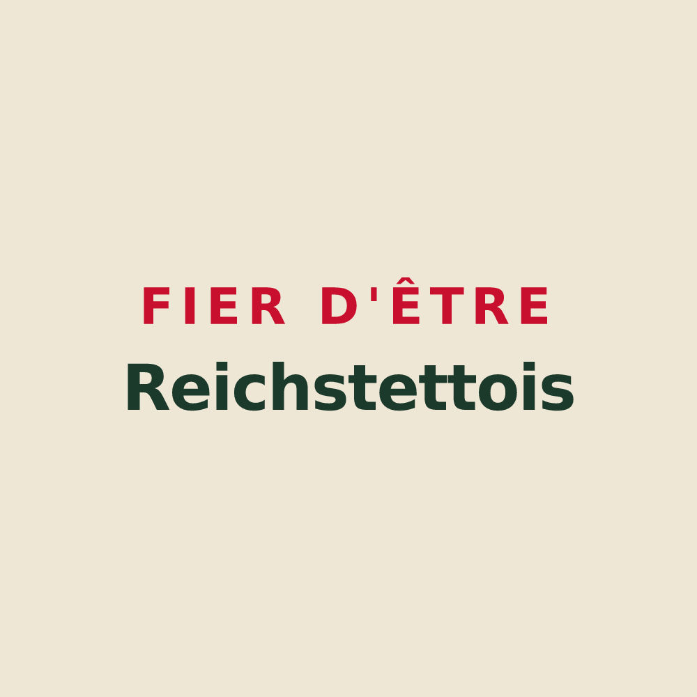 Tote bag « Fier d'être Reichstettois » — design pour Reichstett