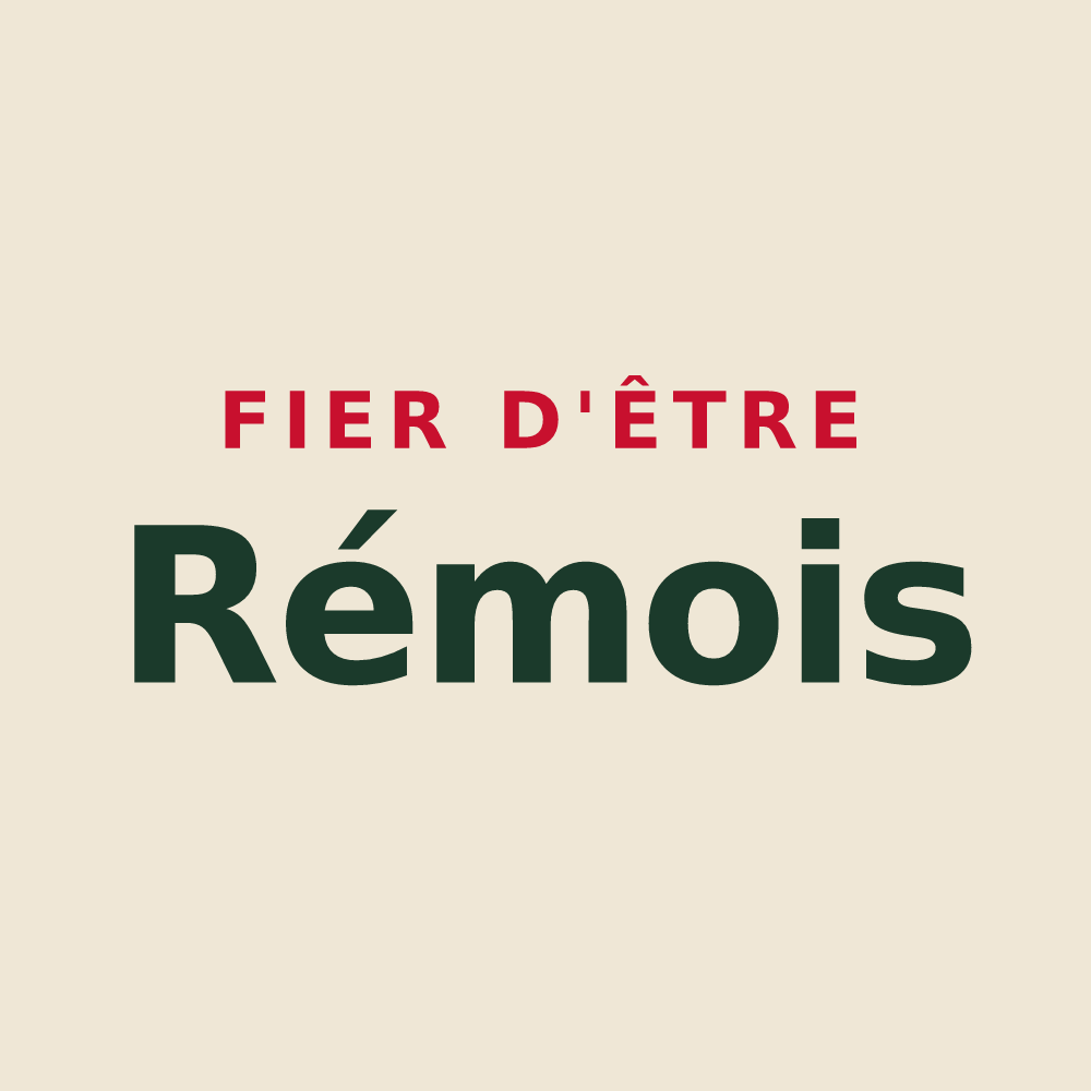 Tote bag « Fier d'être Rémois » — design pour Reims