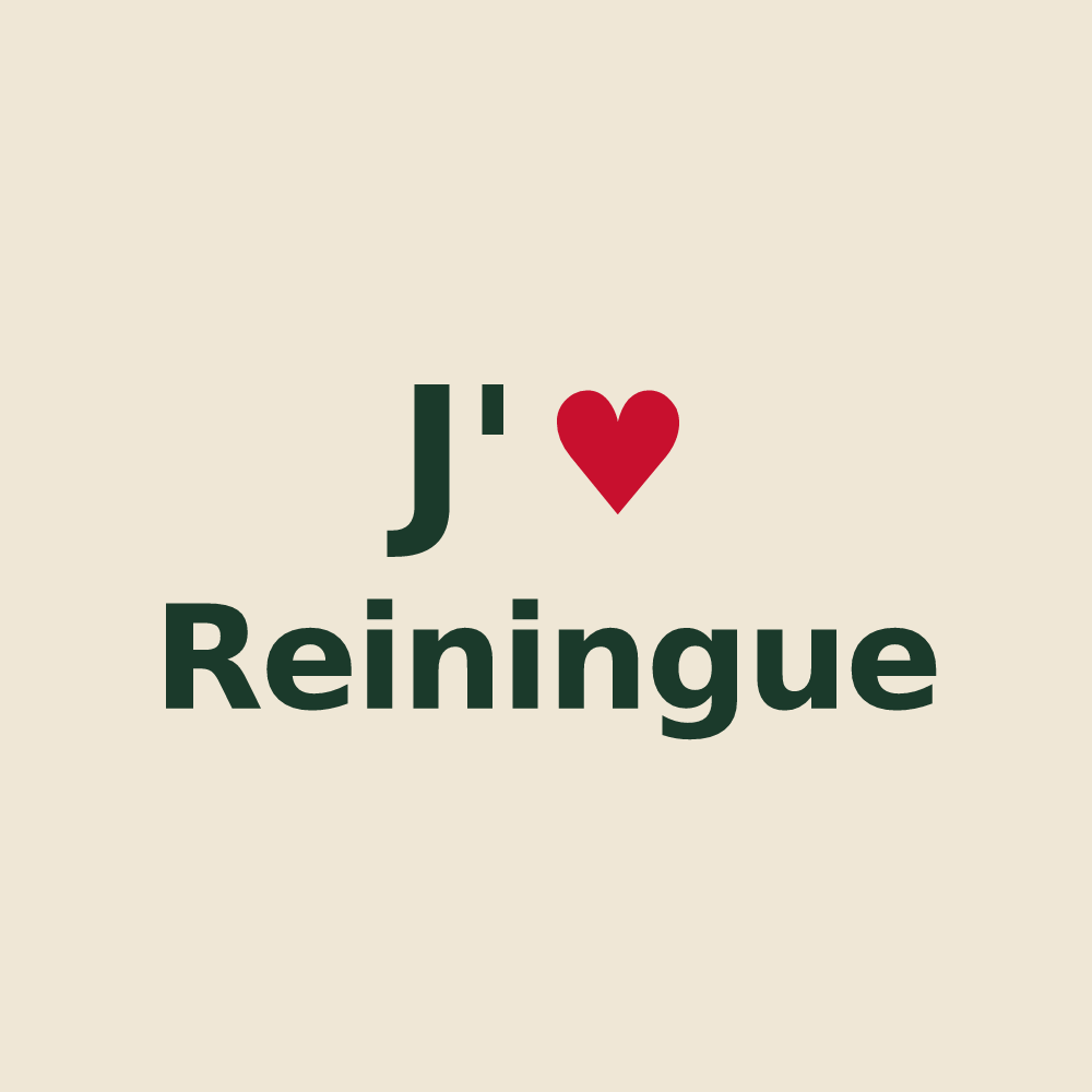 Tote bag personnalisé Reiningue — design J'aime Reiningue
