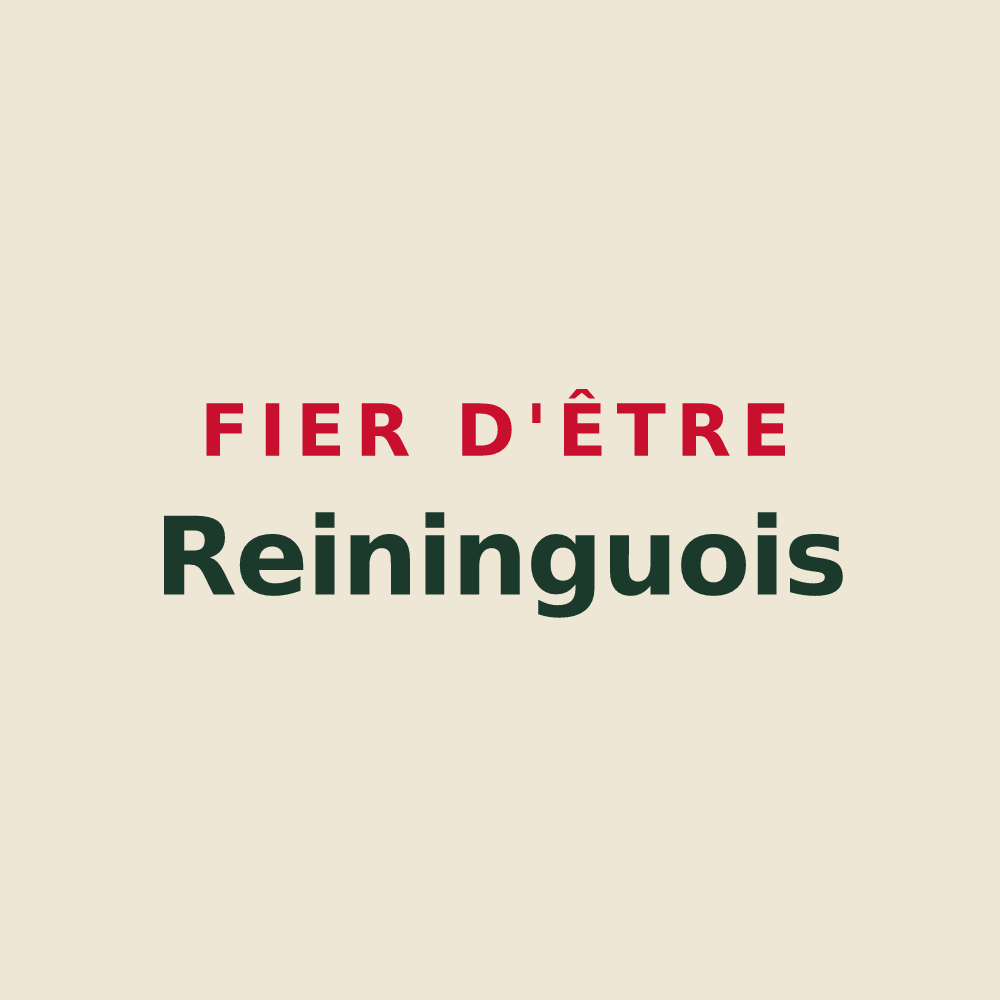 Tote bag « Fier d'être Reininguois » — design pour Reiningue