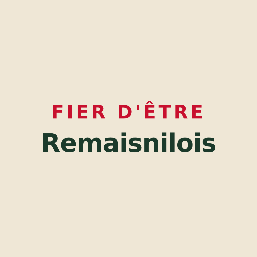 Tote bag « Fier d'être Remaisnilois » — design pour Remaisnil