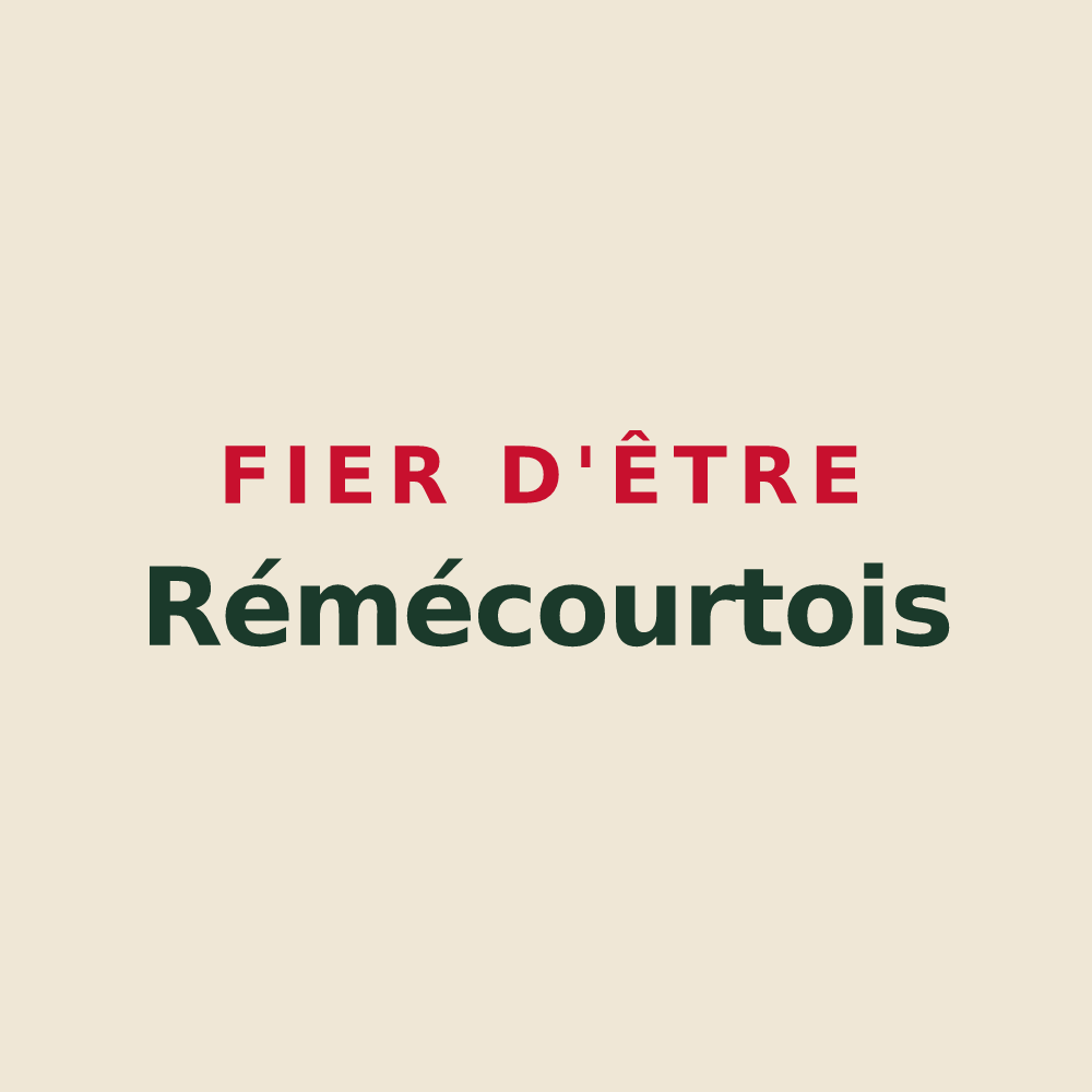 Tote bag « Fier d'être Rémécourtois » — design pour Rémécourt