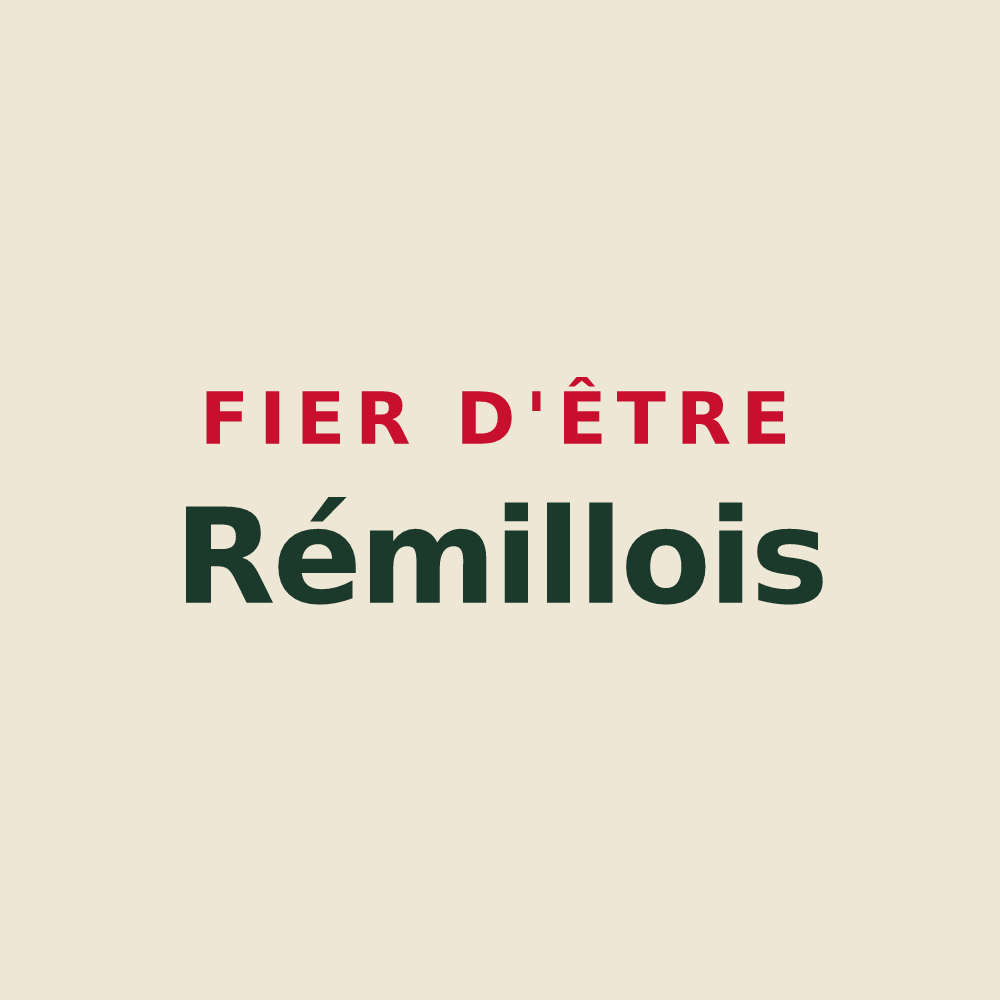 Tote bag « Fier d'être Rémillois » — design pour Rémilly