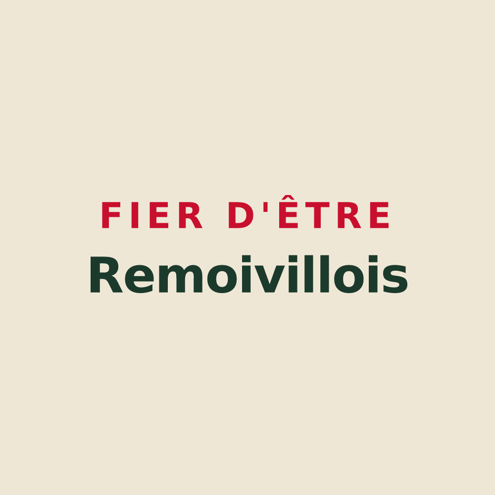Tote bag « Fier d'être Remoivillois » — design pour Remoiville