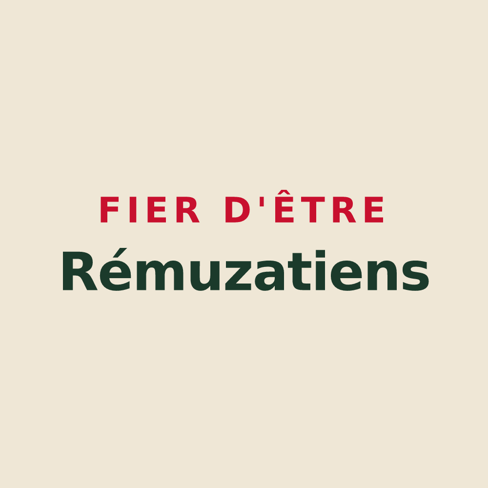 Tote bag « Fier d'être Rémuzatiens » — design pour Rémuzat