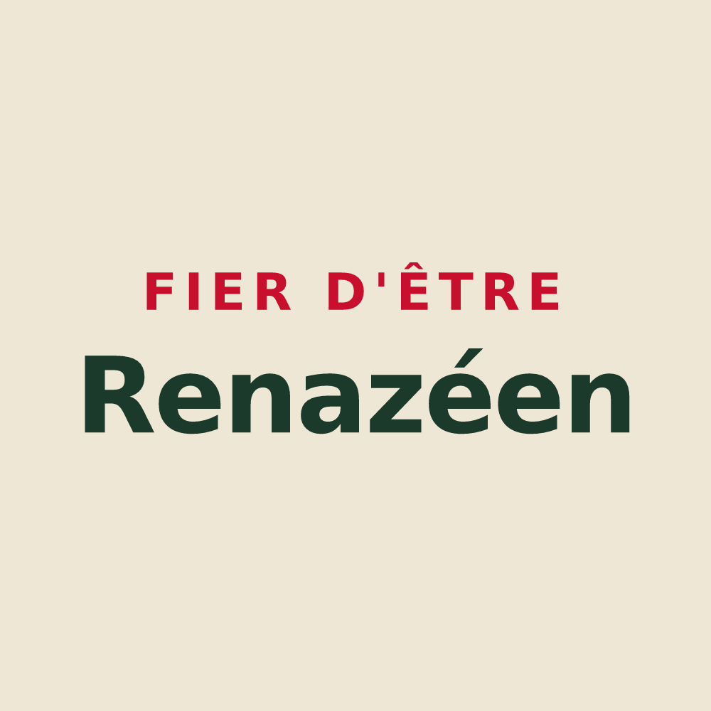 Tote bag « Fier d'être Renazéen » — design pour Renazé