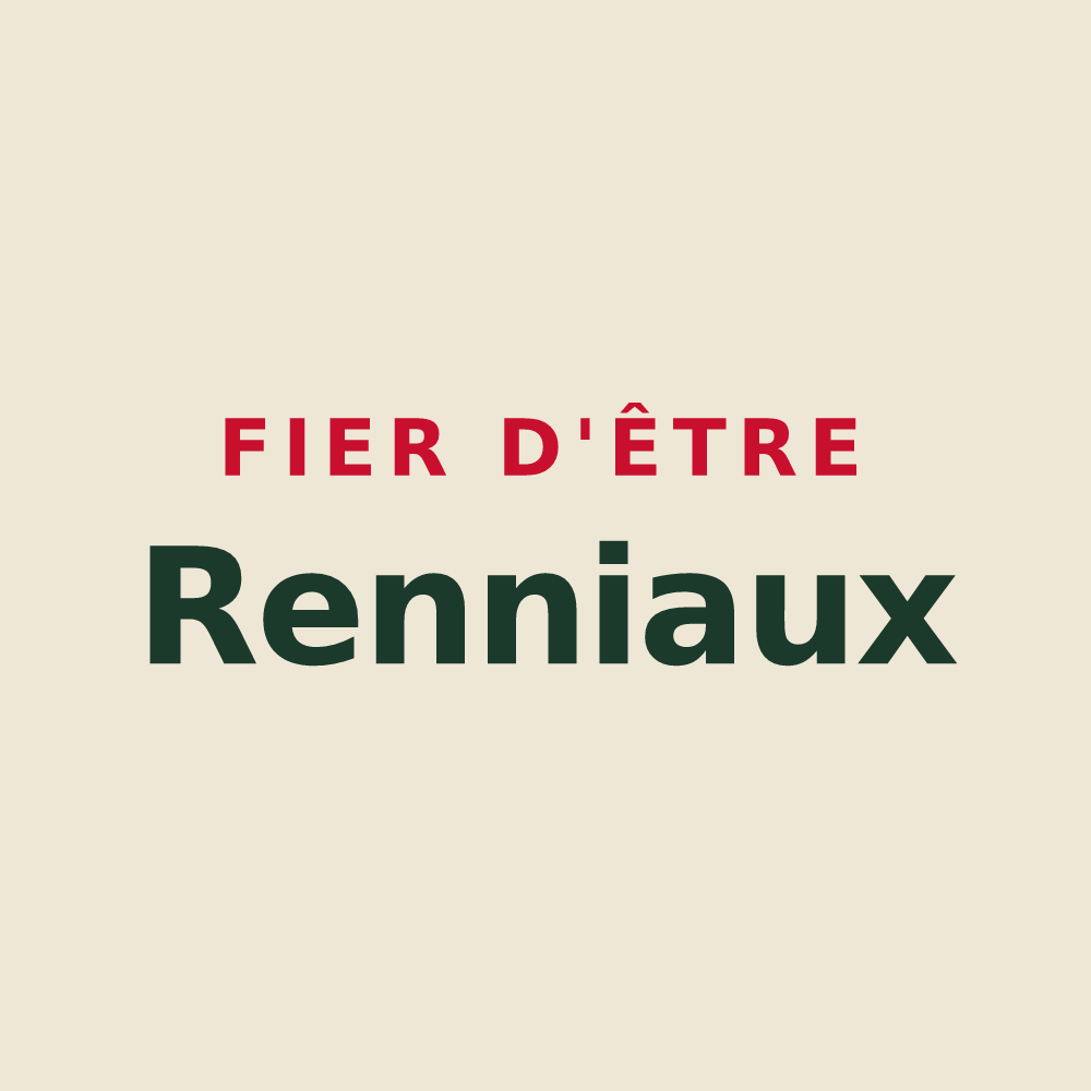 Tote bag « Fier d'être Renniaux » — design pour Rennes-sur-Loue