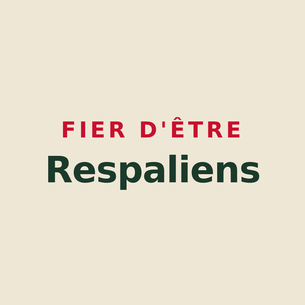 Tote bag « Fier d'être Respaliens » — design pour Repaix