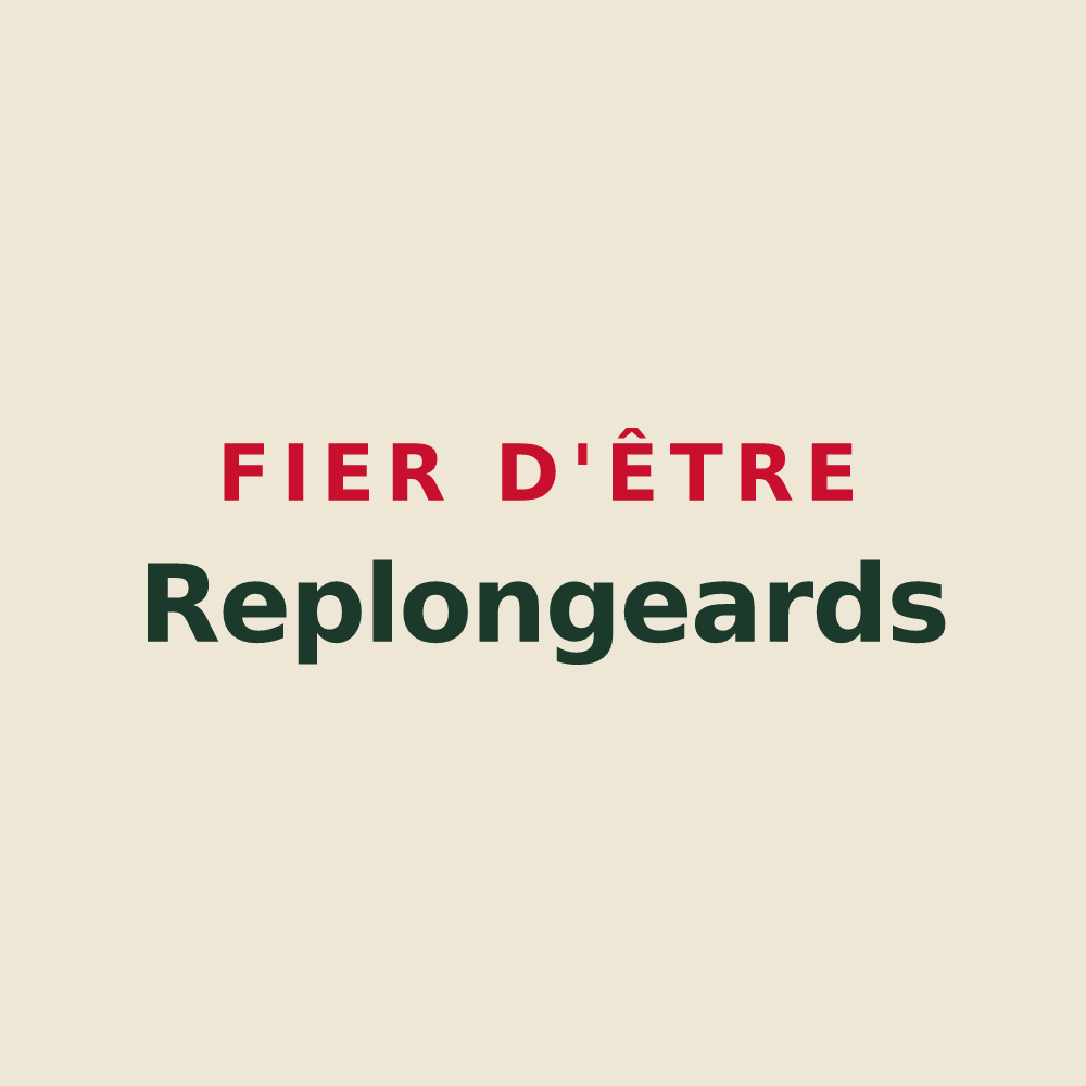Tote bag « Fier d'être Replongeards » — design pour Replonges