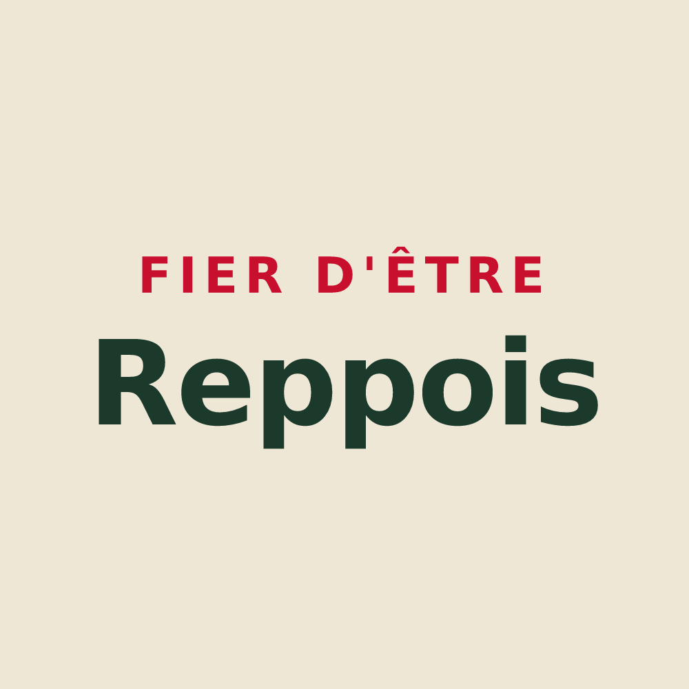 Tote bag « Fier d'être Reppois » — design pour Reppe