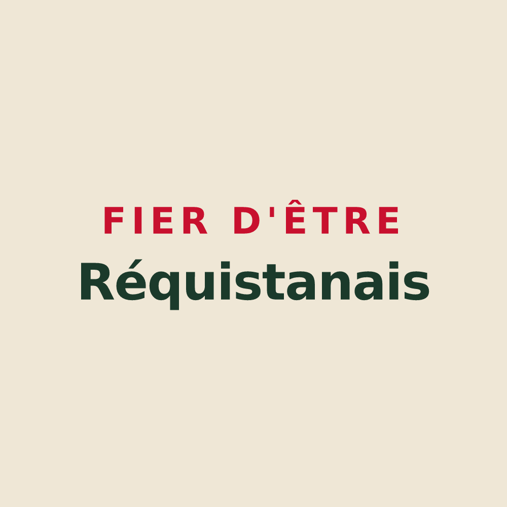 Tote bag « Fier d'être Réquistanais » — design pour Réquista