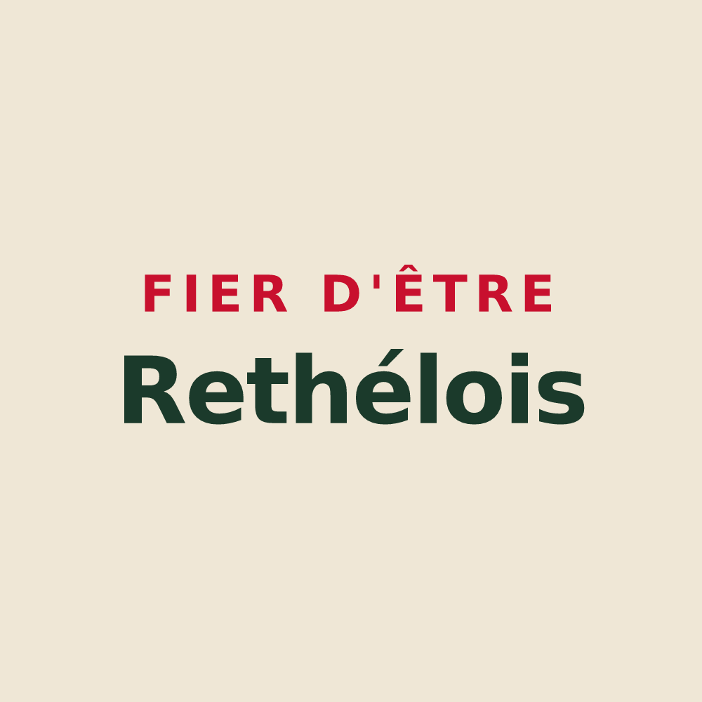 Tote bag « Fier d'être Rethélois » — design pour Rethel