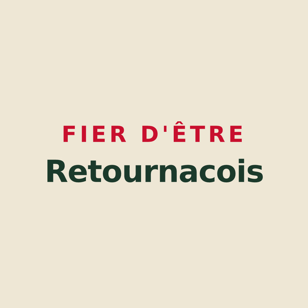 Tote bag « Fier d'être Retournacois » — design pour Retournac