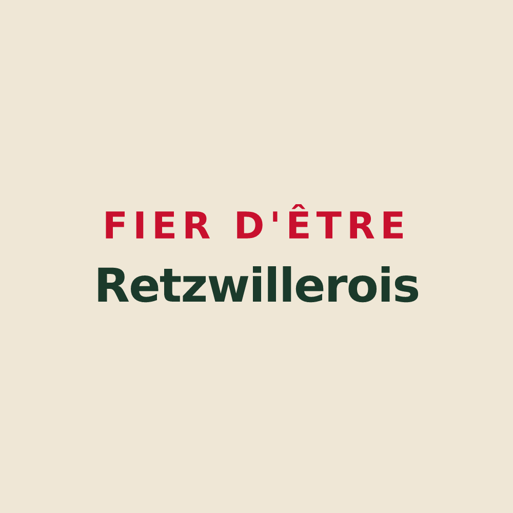 Tote bag « Fier d'être Retzwillerois » — design pour Retzwiller
