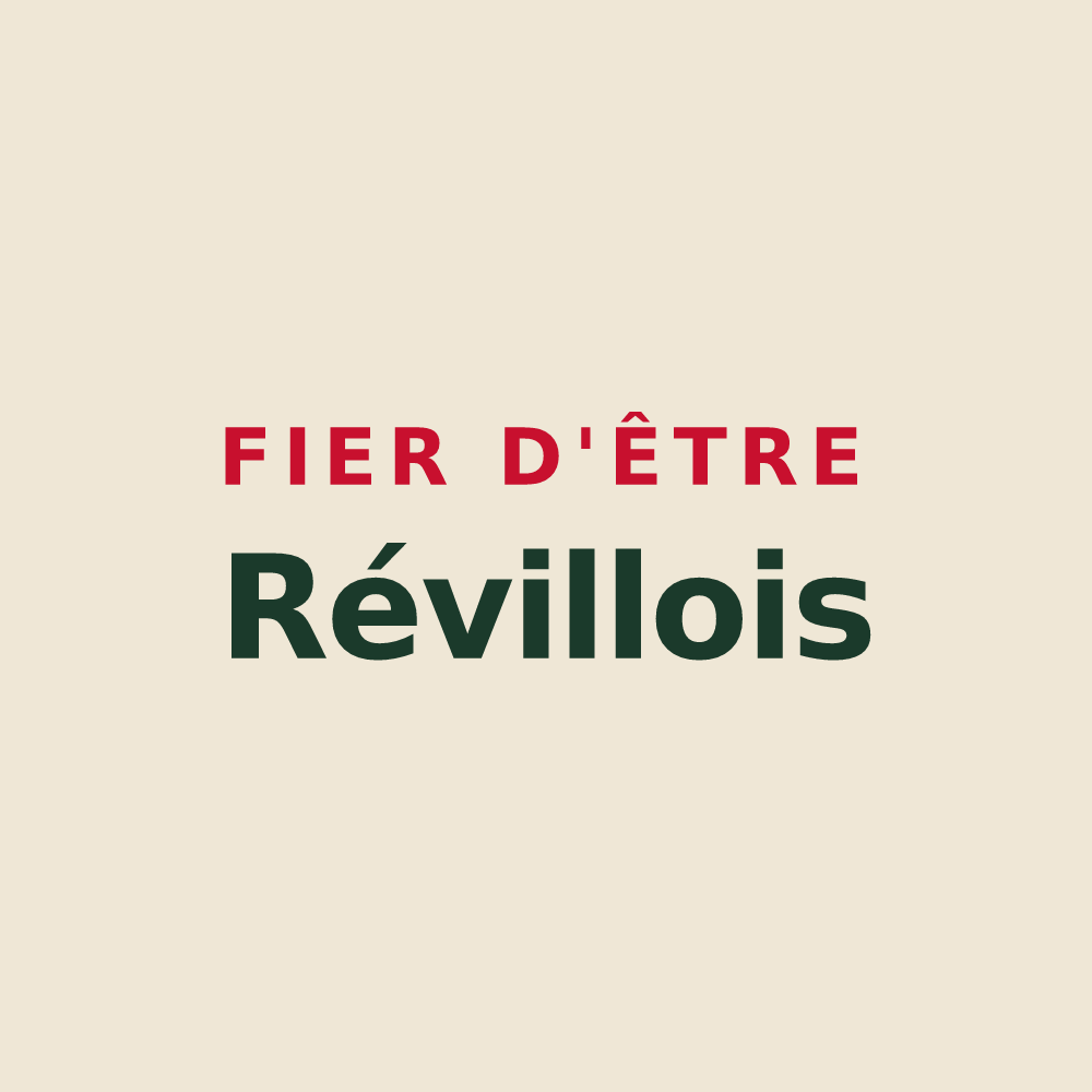 Tote bag « Fier d'être Révillois » — design pour Reuilly-Sauvigny
