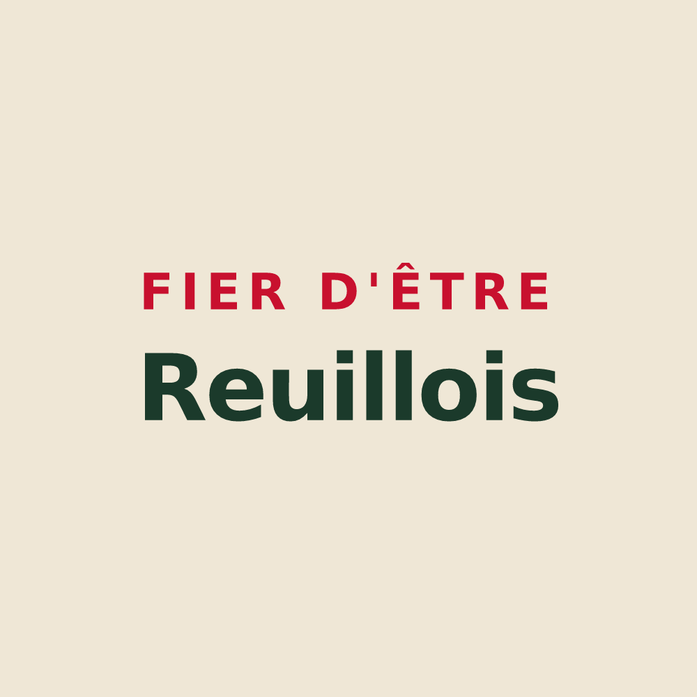 Tote bag « Fier d'être Reuillois » — design pour Reuilly