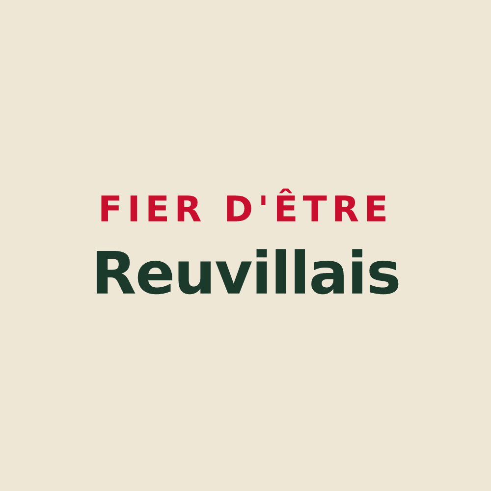 Tote bag « Fier d'être Reuvillais » — design pour Reuville