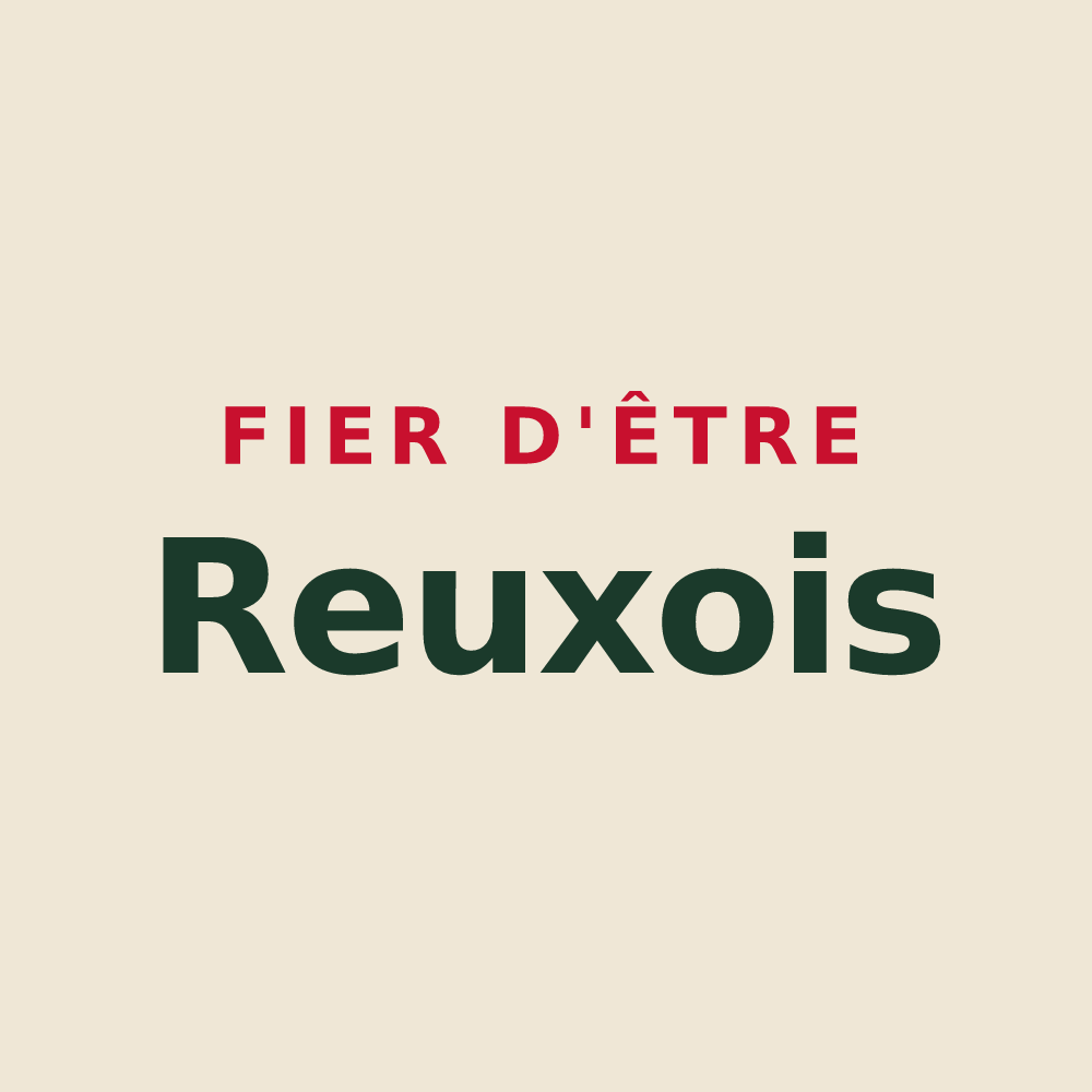 Tote bag « Fier d'être Reuxois » — design pour Reux