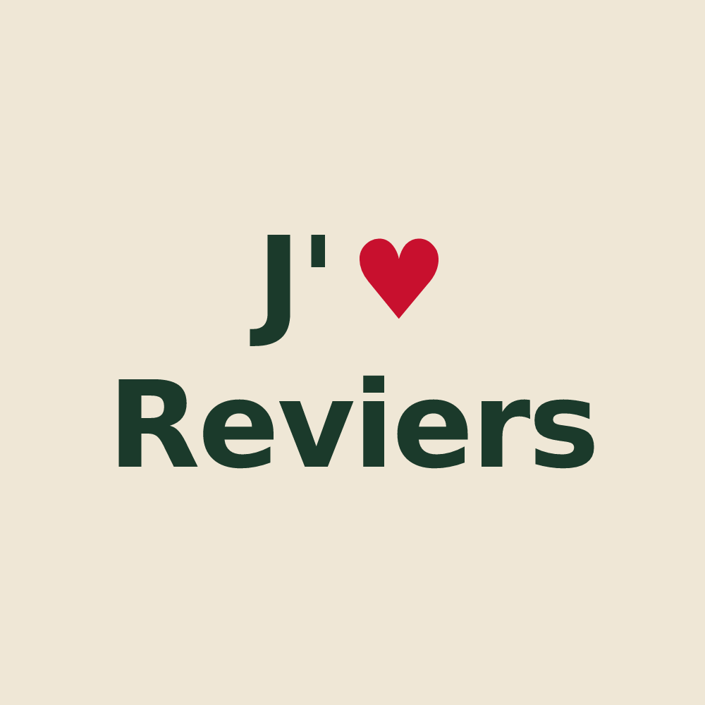 Tote bag personnalisé Reviers — design J'aime Reviers