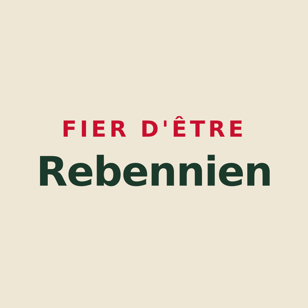 Tote bag « Fier d'être Rebennien » — design pour Revonnas
