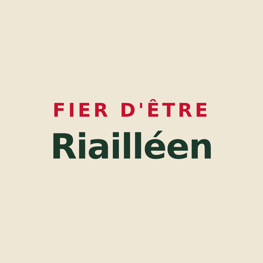 Tote bag « Fier d'être Riailléen » — design pour Riaillé