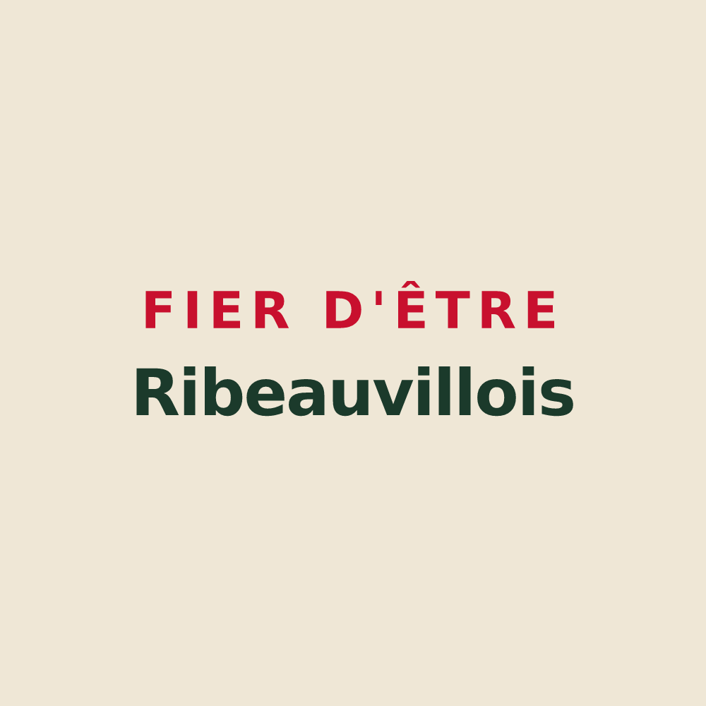 Tote bag « Fier d'être Ribeauvillois » — design pour Ribeauville