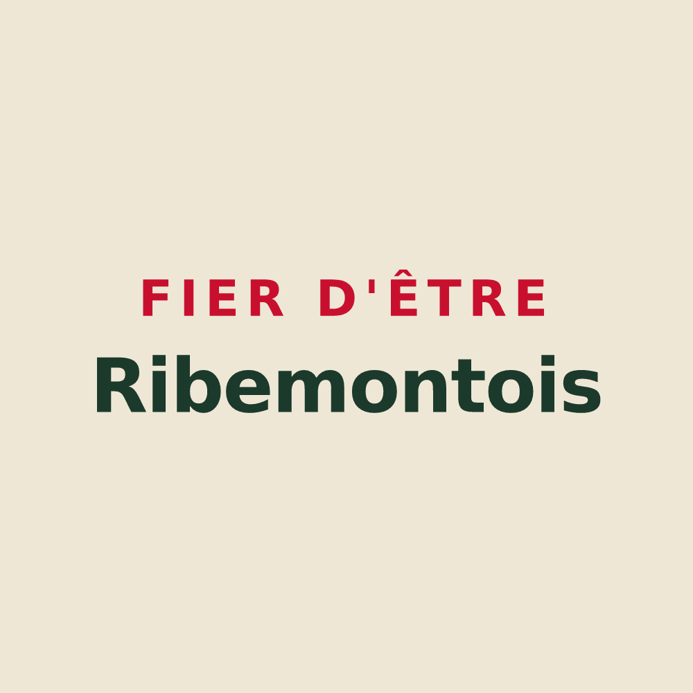 Tote bag « Fier d'être Ribemontois » — design pour Ribemont