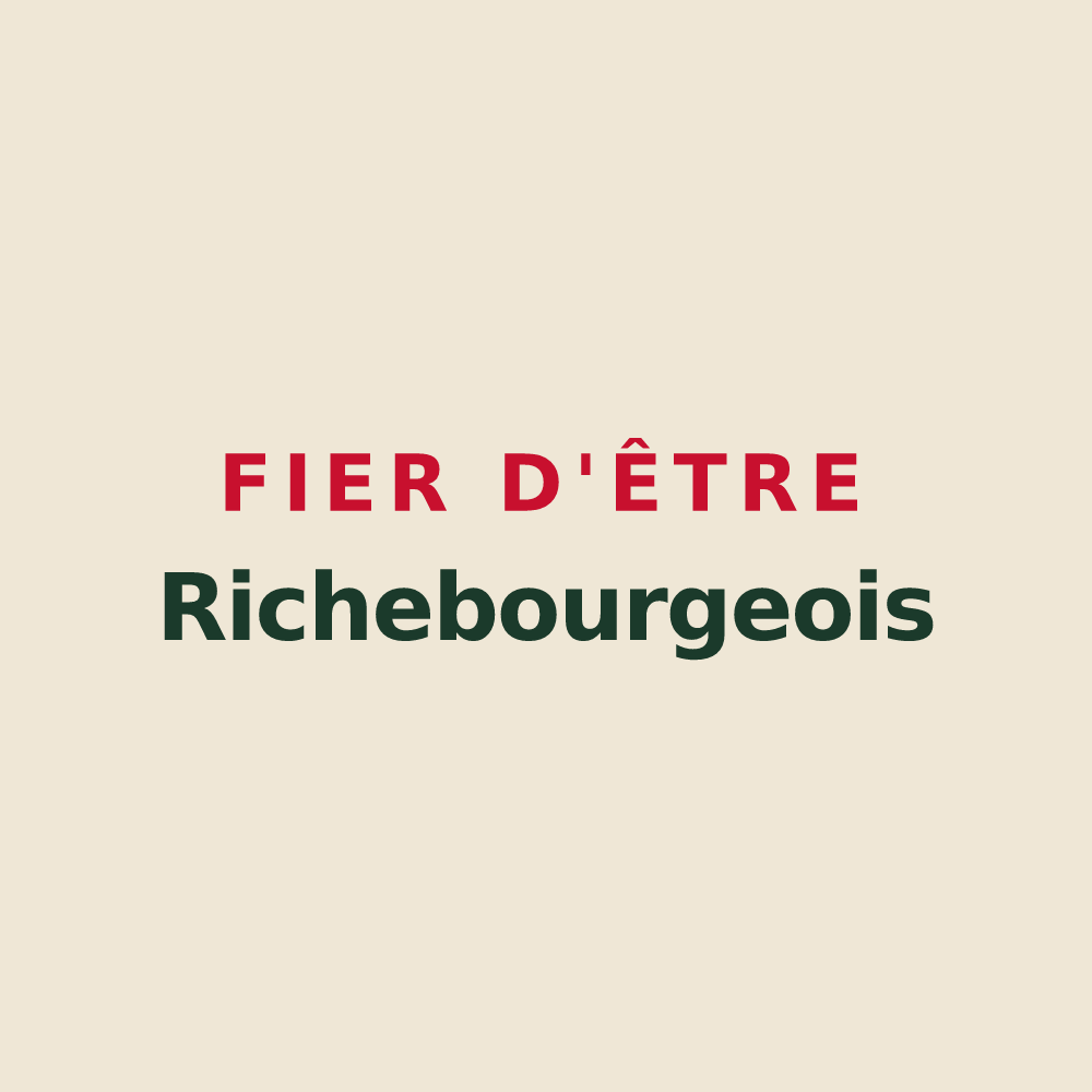 Tote bag « Fier d'être Richebourgeois » — design pour Richebourg