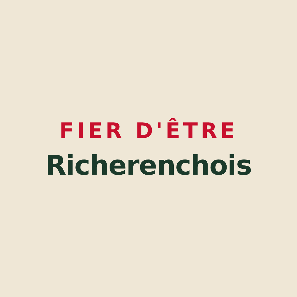 Tote bag « Fier d'être Richerenchois » — design pour Richerenches