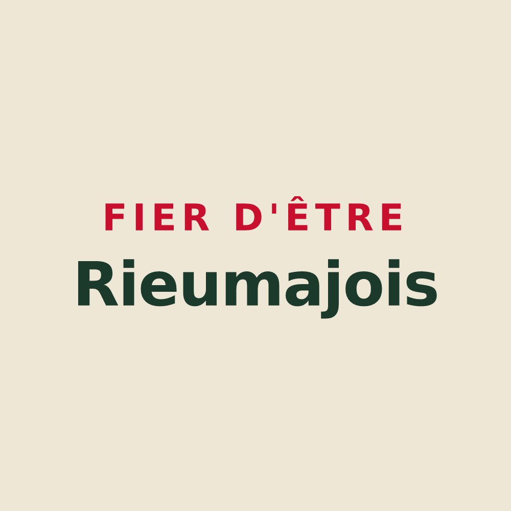 Tote bag « Fier d'être Rieumajois » — design pour Rieumajou