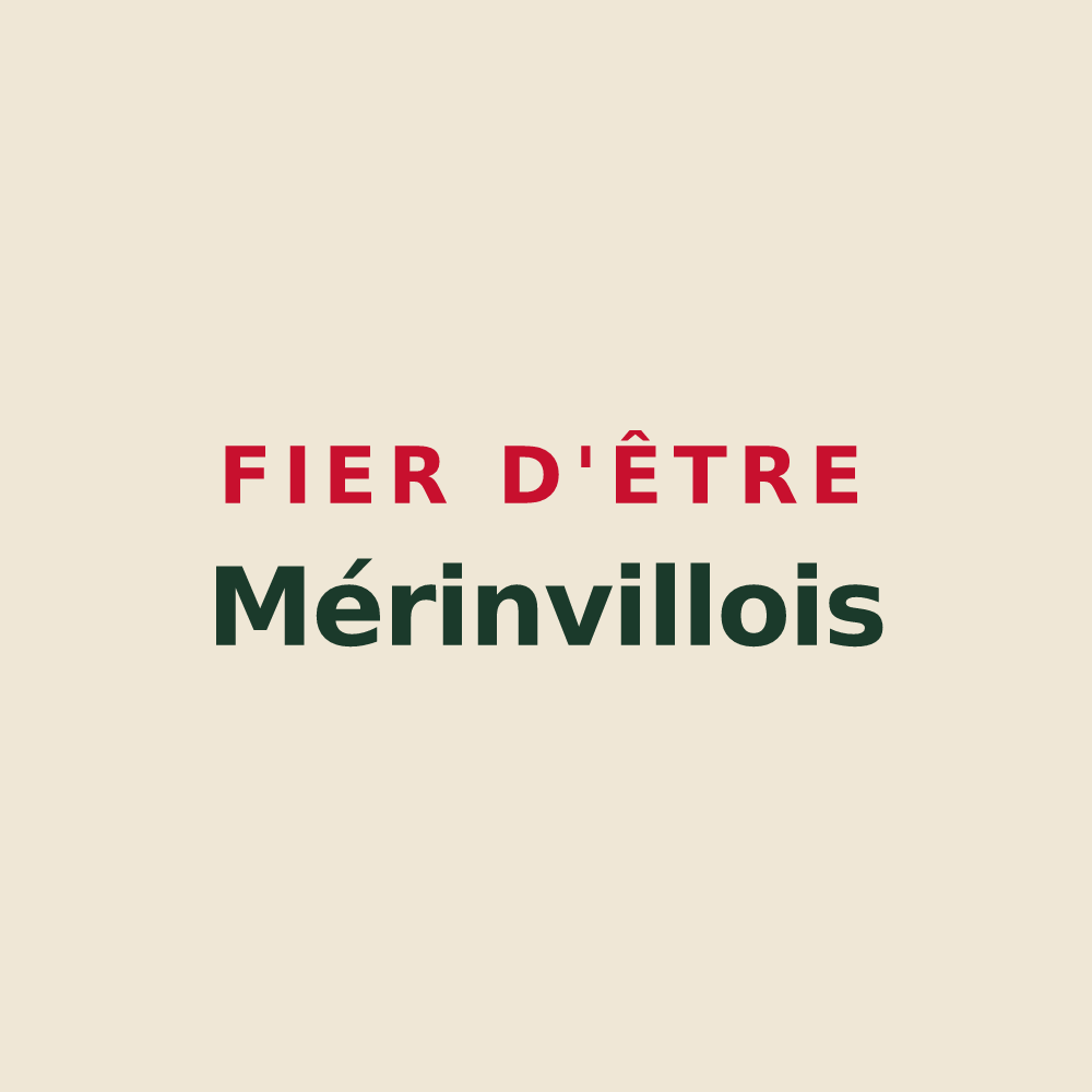 Tote bag « Fier d'être Mérinvillois » — design pour Rieux-Minervois
