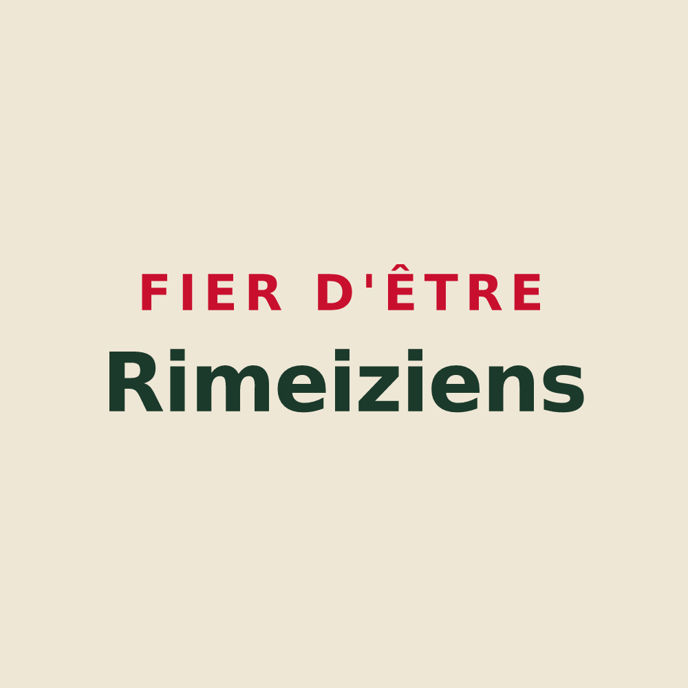 Tote bag « Fier d'être Rimeiziens » — design pour Rimeize