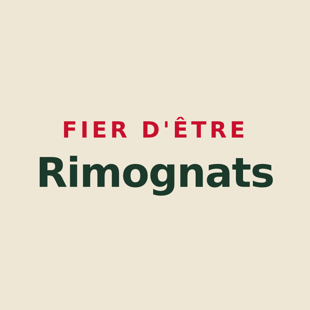 Tote bag « Fier d'être Rimognats » — design pour Rimogne