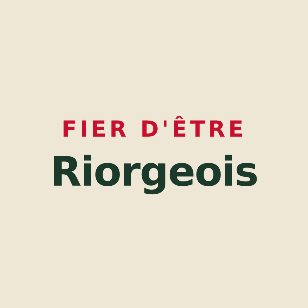 Tote bag « Fier d'être Riorgeois » — design pour Riorges