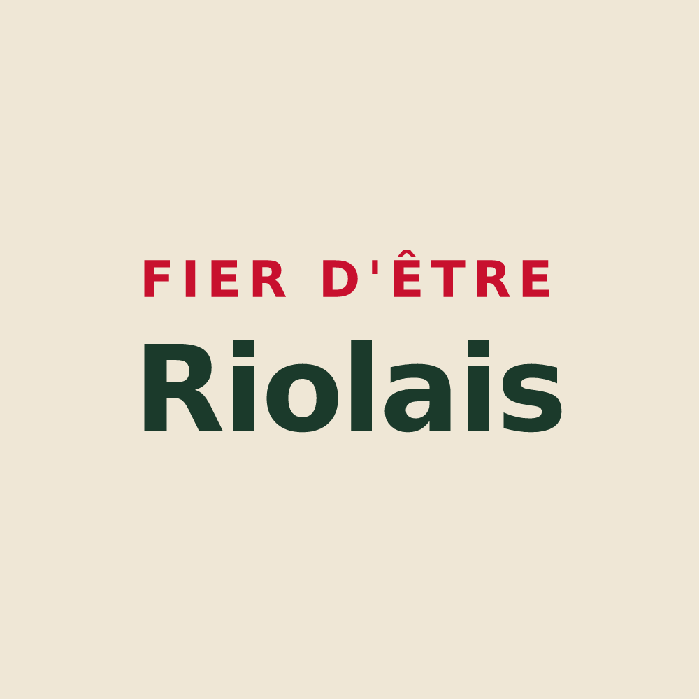 Tote bag « Fier d'être Riolais » — design pour Rioz