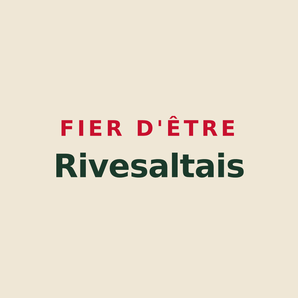 Tote bag « Fier d'être Rivesaltais » — design pour Rivesaltes