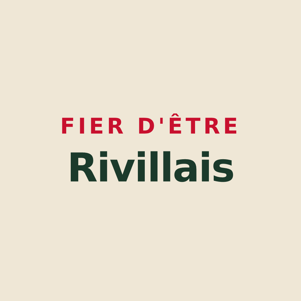 Tote bag « Fier d'être Rivillais » — design pour Riville