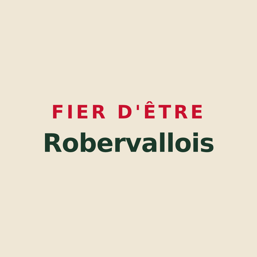 Tote bag « Fier d'être Robervallois » — design pour Roberval