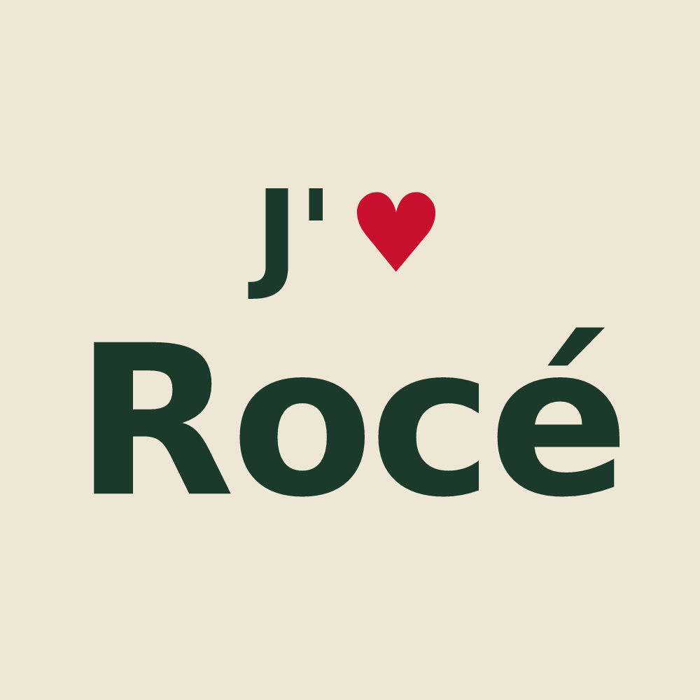Tote bag personnalisé Rocé — design J'aime Rocé