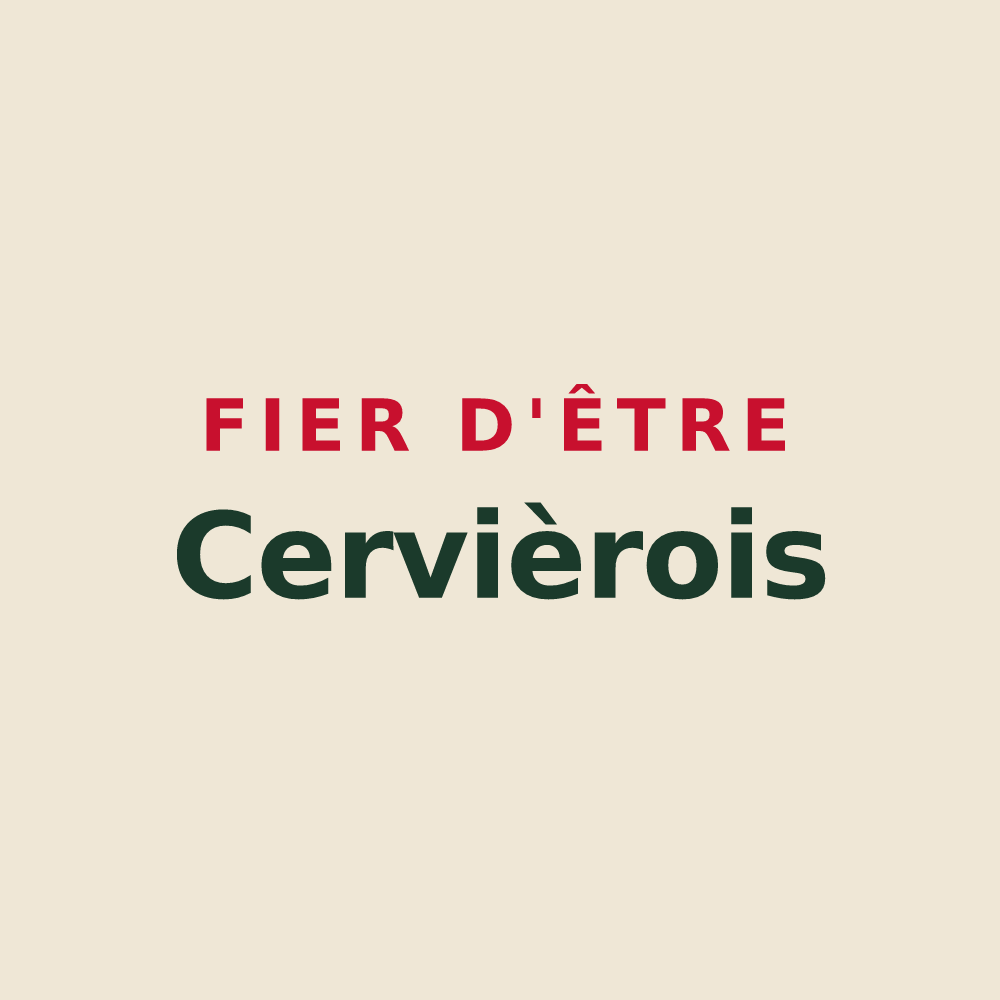 Tote bag « Fier d'être Cervièrois » — design pour Rocheservière