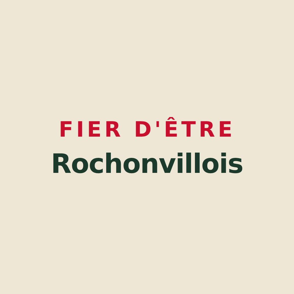 Tote bag « Fier d'être Rochonvillois » — design pour Rochonvillers