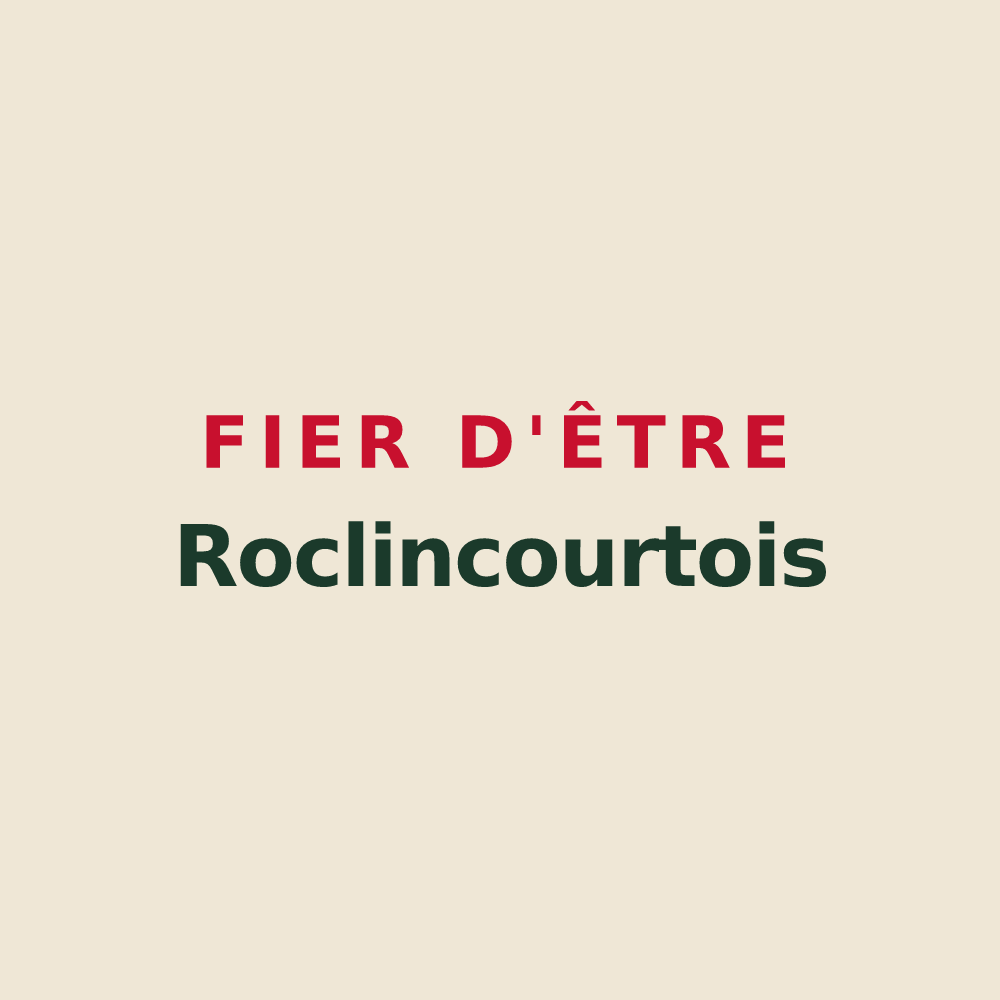 Tote bag « Fier d'être Roclincourtois » — design pour Roclincourt