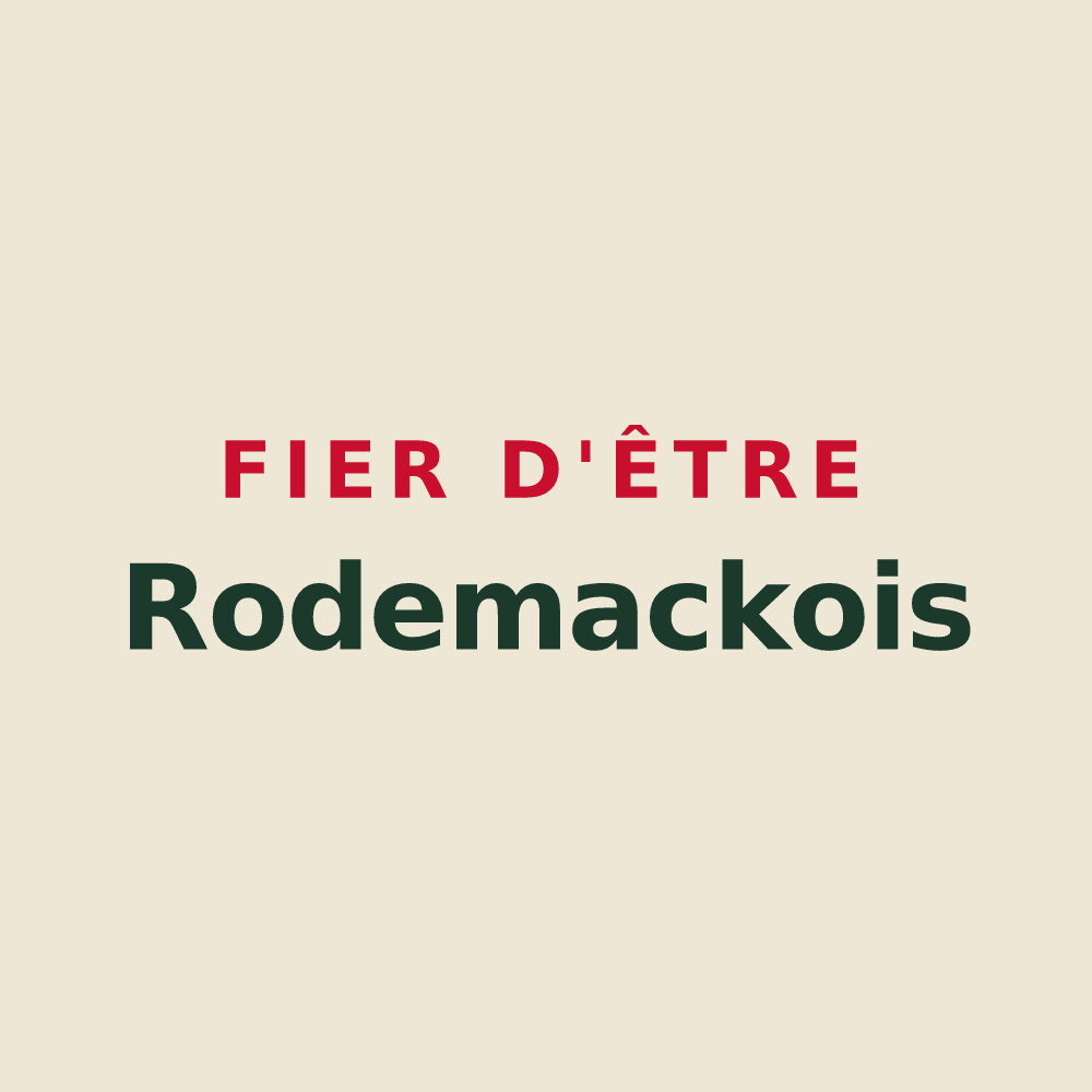 Tote bag « Fier d'être Rodemackois » — design pour Rodemack